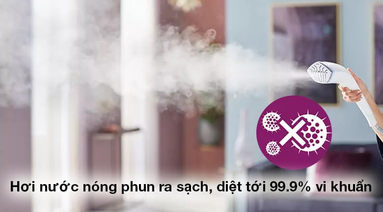 Bàn Ủi Hơi Nước Đứng Philips GC625/29