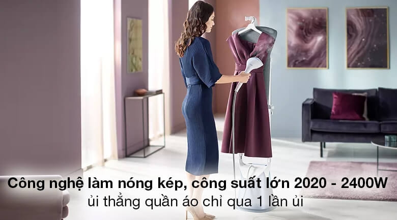 Bàn Ủi Hơi Nước Đứng Philips GC625/29