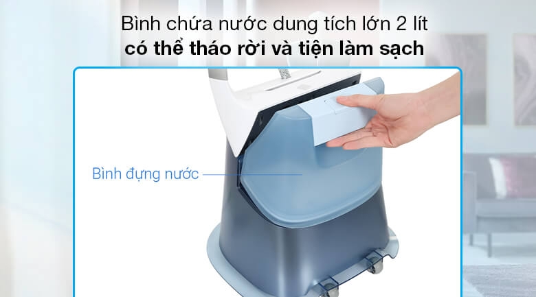 Bàn Ủi Hơi Nước Đứng Philips GC625/29
