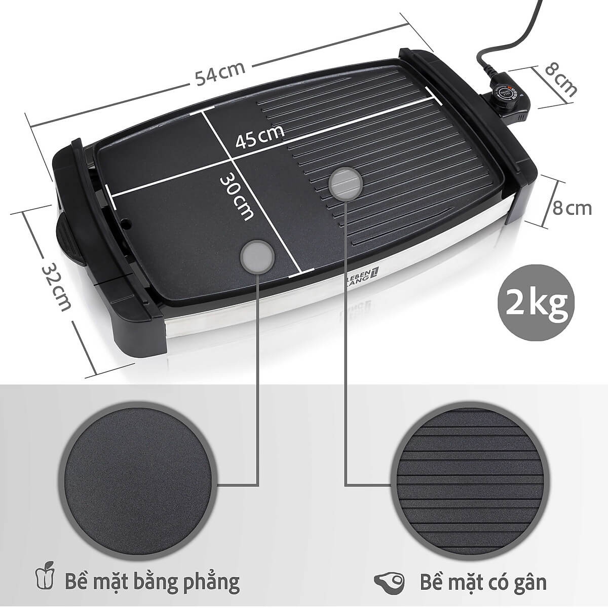 Bếp Nướng Điện Lebenlang LBG8588 1