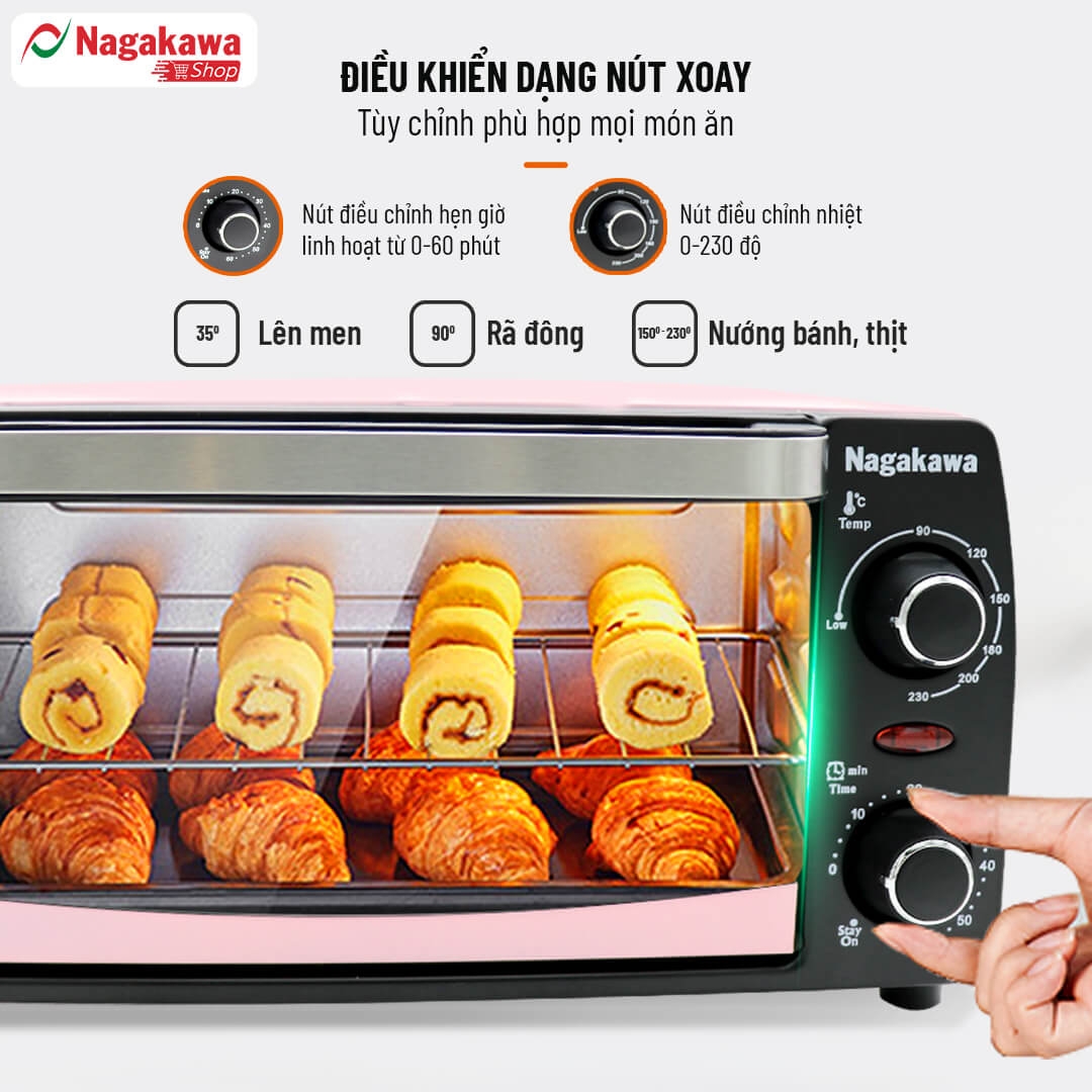 Lò Nướng Điện Nagakawa NAG3211 7
