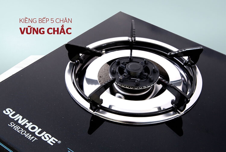 Bếp Gas Dương Mặt Kính Sunhouse SHB204MT 3