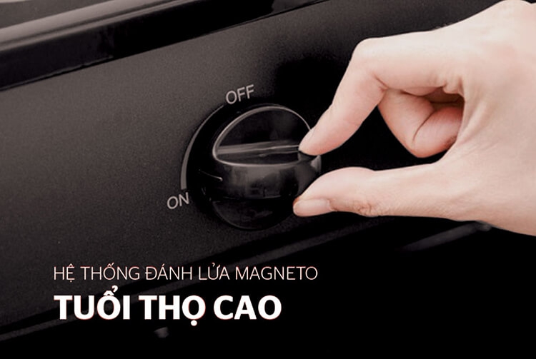Bếp Gas Dương Mặt Kính Sunhouse SHB204MT 4