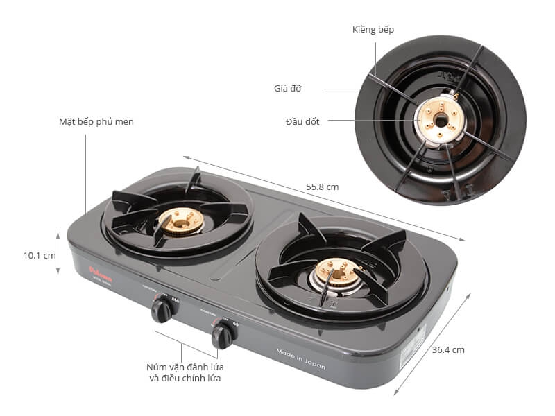Bếp Gas Dương Paloma PA-5MEJ