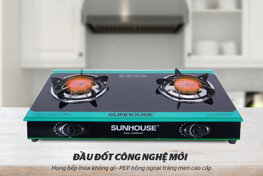 Bếp Gas Hồng Ngoại Sunhouse SHB004MT 6