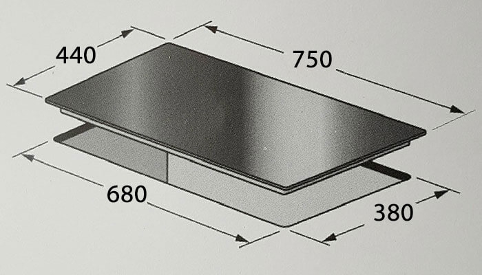 Bếp Gas Âm 2 Lò KAFF KF-219 2