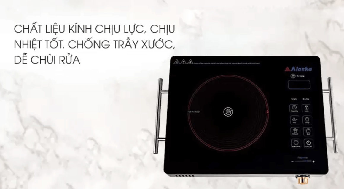 Bếp Điện Hồng Ngoại Alaska CP-12 (2000W) 1