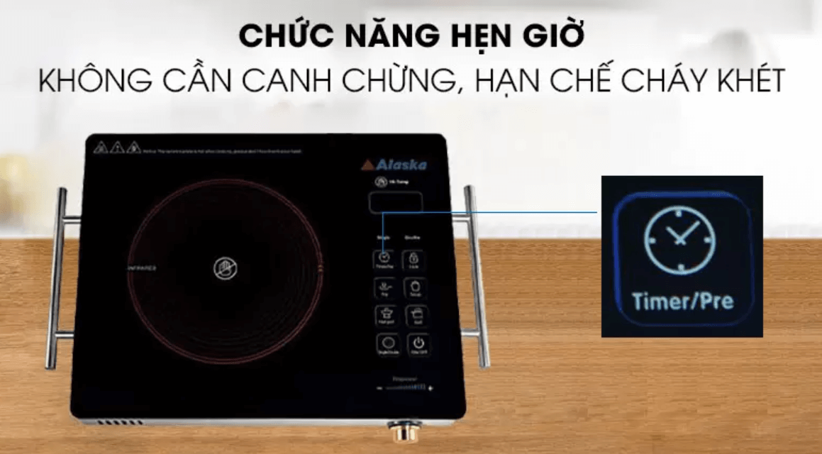 Bếp Điện Hồng Ngoại Alaska CP-12 (2000W) 2