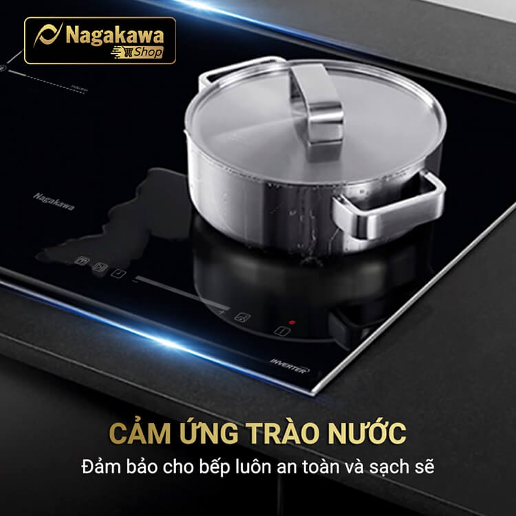 Bếp Đôi Điện Từ Inverter Nagakawa NAG1213M 7