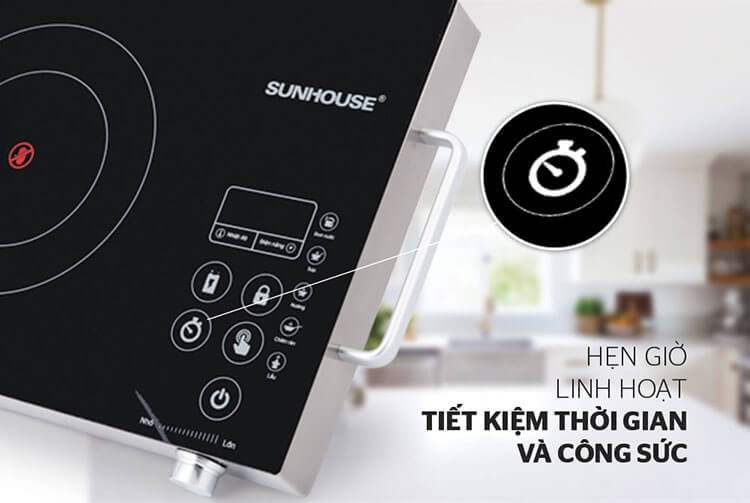 Bếp Hồng Ngoại Cảm Ứng Sunhouse SHD6017 2