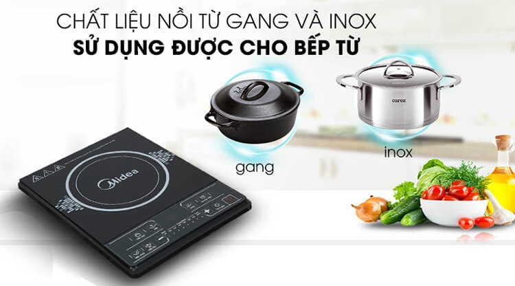 Bếp Điện Từ Midea MI-B1920DM 6