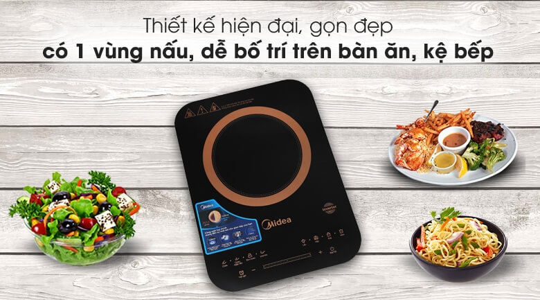 Bếp Điện Từ Midea MI-T2121DA