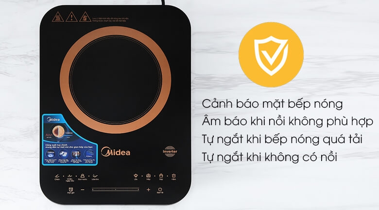 Bếp Điện Từ Midea MI-T2121DA 5