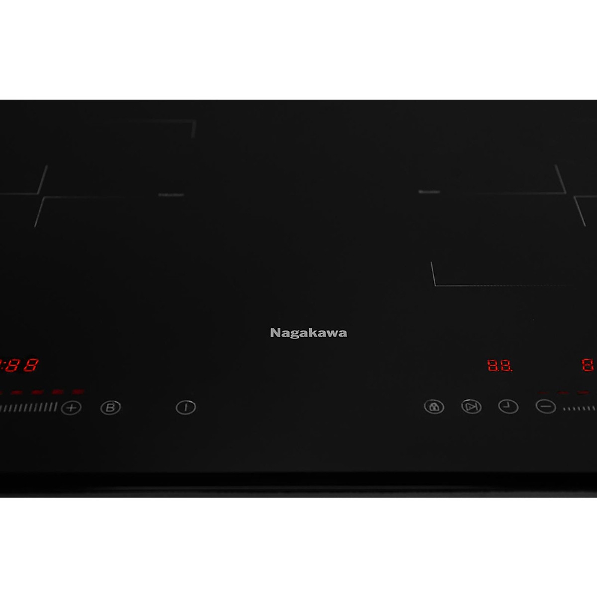Bếp Âm Từ Đôi Premium Nagakawa NAG1202M