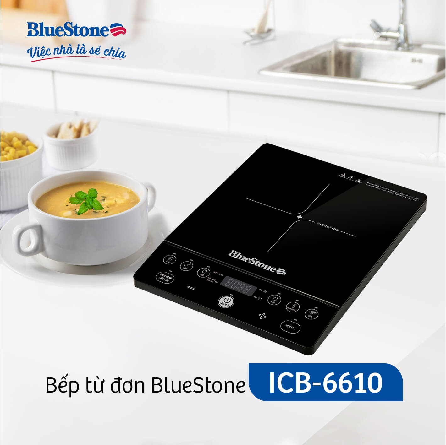 Bếp Từ Đơn BlueStone ICB-6610 2