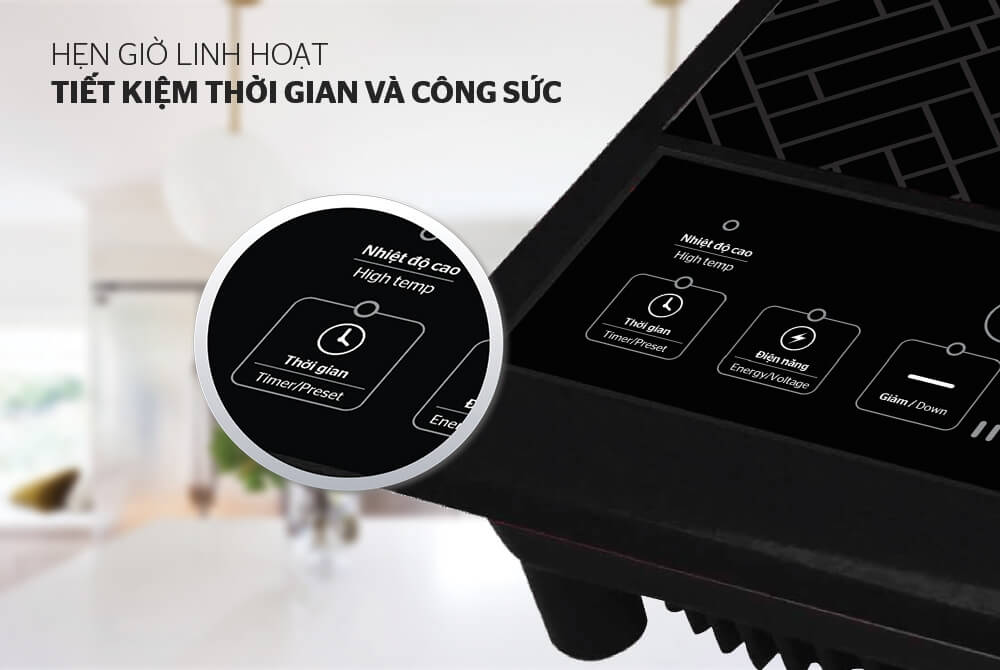 Bếp Hồng Ngoại Cảm Ứng Sunhouse SHD 6011 (2000W) 4