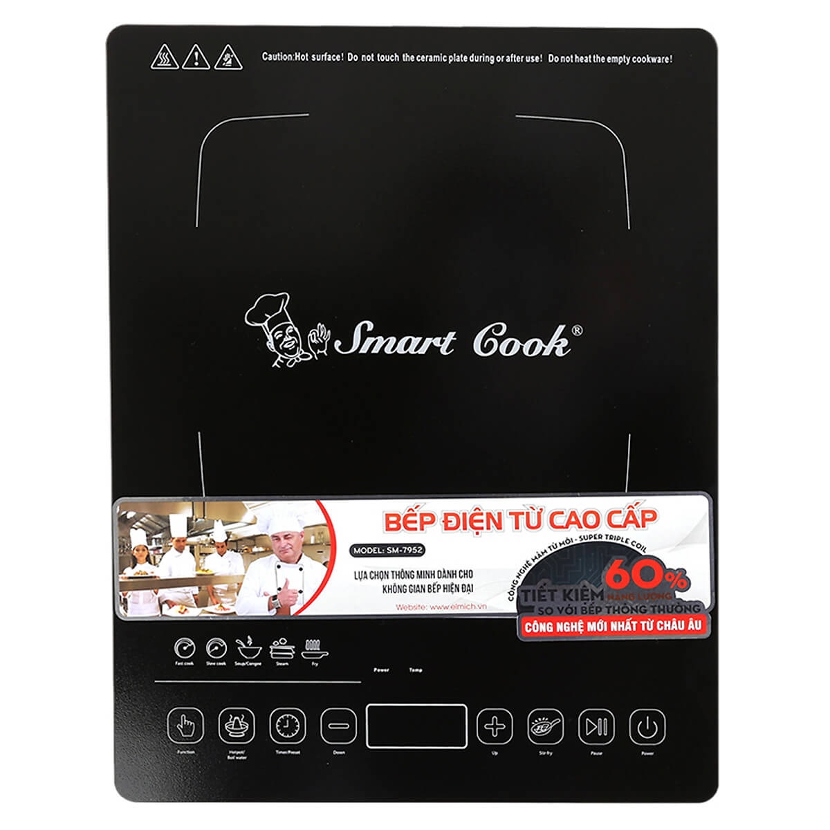 Bếp Điện Từ Đơn Smartcook ICE-7952
