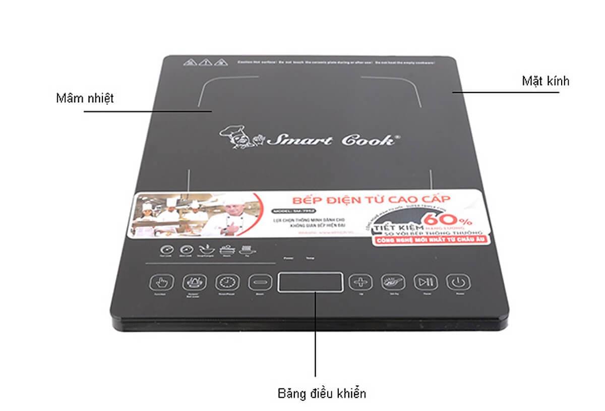 Bếp Điện Từ Đơn Smartcook ICE-7952