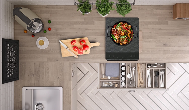 Bếp điện từ Electrolux ETD29PKB 2