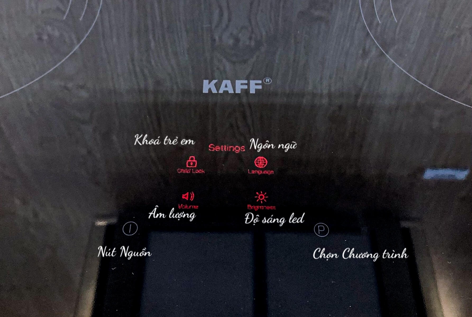 Bếp Từ 2 Lò KAFF KF-LCD2IG 5