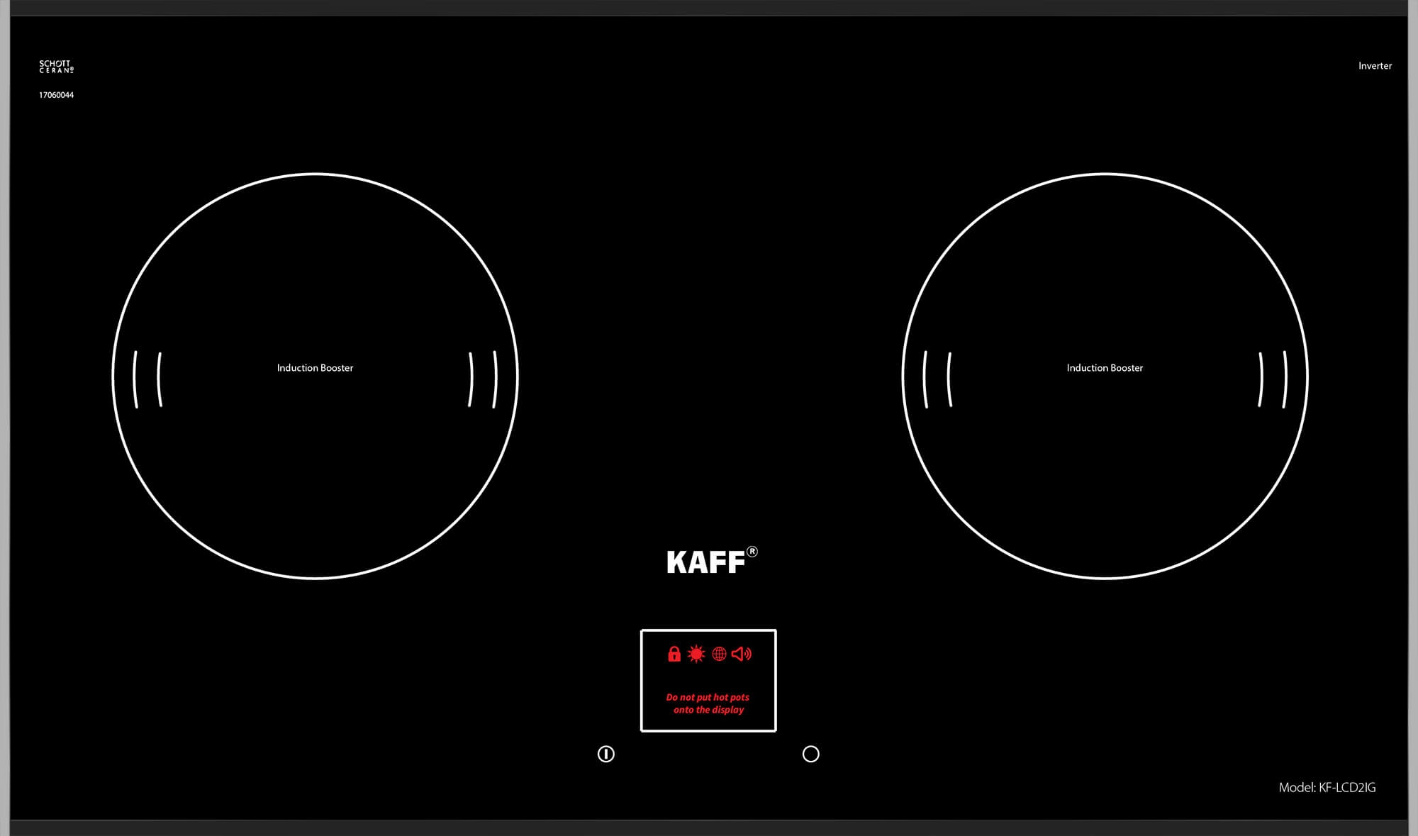 Bếp Từ 2 Lò KAFF KF-LCD2IG 1