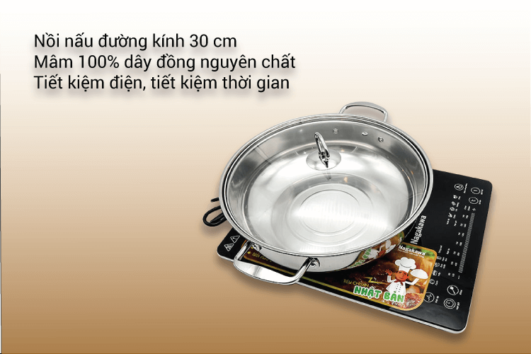 Bếp Điện Từ Nagakawa NAG0703 (2200W) 1