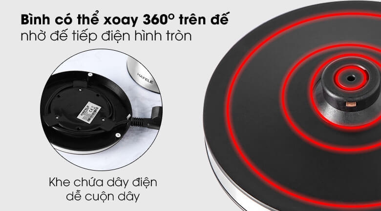 Ấm Đun Nước Hafele T-907B (1.7 Lít) 4