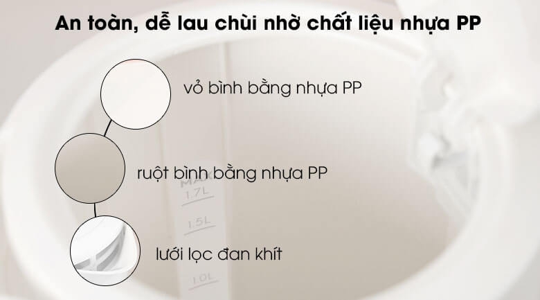 Bình Đun Nước Siêu Tốc Electrolux E2EK1-100W 1.7L 4