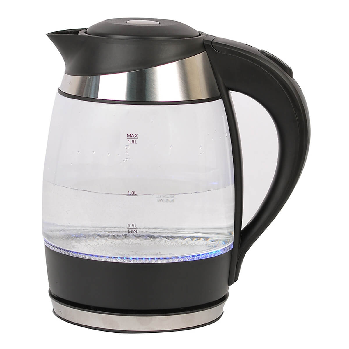 Bình Đun Siêu Tốc Thủy Tinh Happy Cook HEK-182G (1.8L)