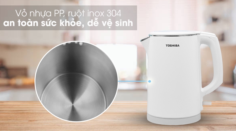 Bình đun siêu tốc Toshiba KT-15DS1PV