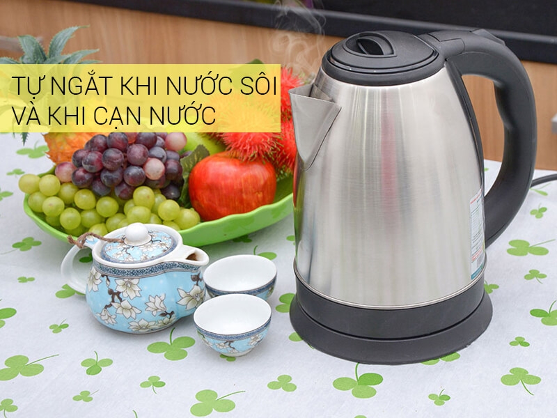 Ấm Siêu Tốc Inox Sunhouse SHD1182 1