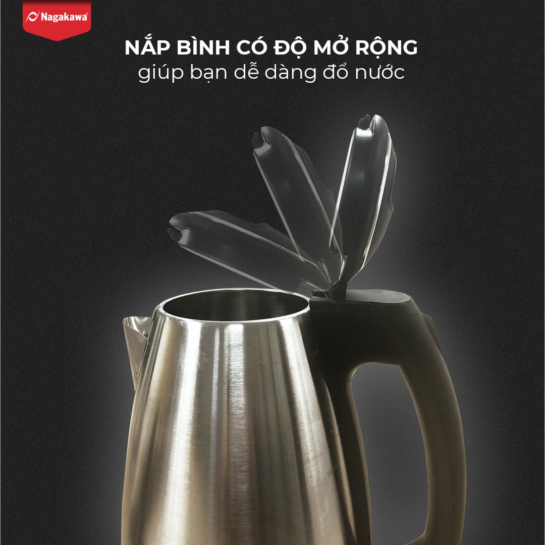 Ấm Siêu Tốc Nagakawa NAG0312 (1.8 Lít) 3