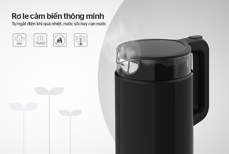 Ấm Siêu Tốc Thủy Tinh Sunhouse SHD1330 (1.7 Lít) 8