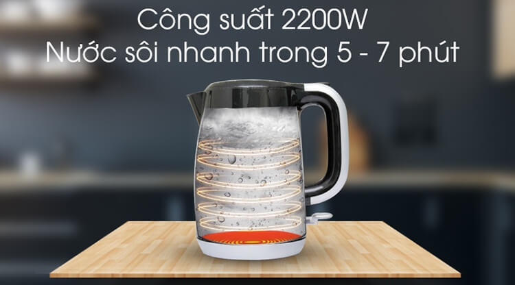 Ấm Đun Nước Electrolux EEK3505 - 1,7L 2