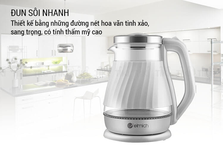 Ấm Đun Nước Siêu Tốc Elmich KEE-1780 (1.5L) 1