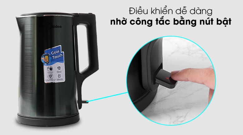 Bình Đun Siêu Tốc Midea MK-317DC 5