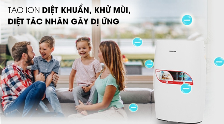 Máy Lọc Không Khí Toshiba CAF-N30(W)VN 7