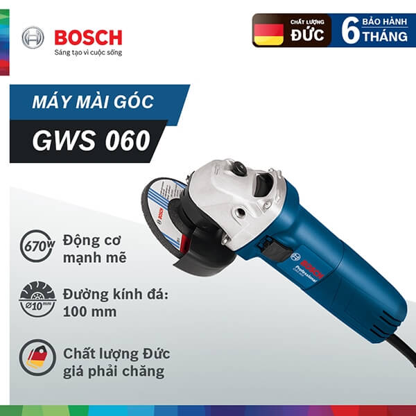 Máy Mài Góc Bosch GWS 060 - 06013756K0