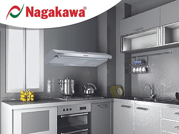 Máy Hút Mùi Vỏ Inox Nagakawa NAG1801-90T (90cm) 1
