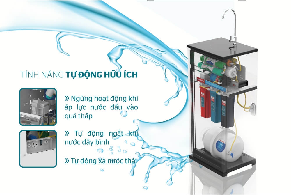 Máy Lọc Nước R.O 9 Lõi Sunhouse SHA8869K 3