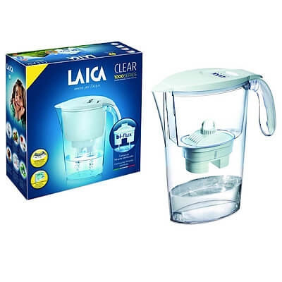 Combo Bình Lọc Nước Laica J11A Trắng Và 02 Lõi Lọc Nước