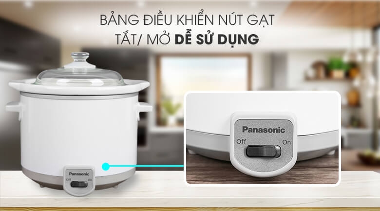 Nồi Nấu Chậm Ninh Hầm Đa Năng Panasonic 1.5 Lít NF-N15SRA 3