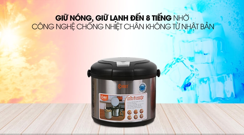 Nồi Ủ Nhiệt Comet CM7661 5.0L 1