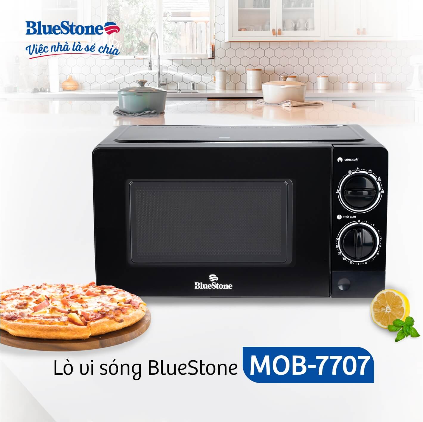 Lò Vi Sóng BlueStone Mob-7707 (20 Lít) 1