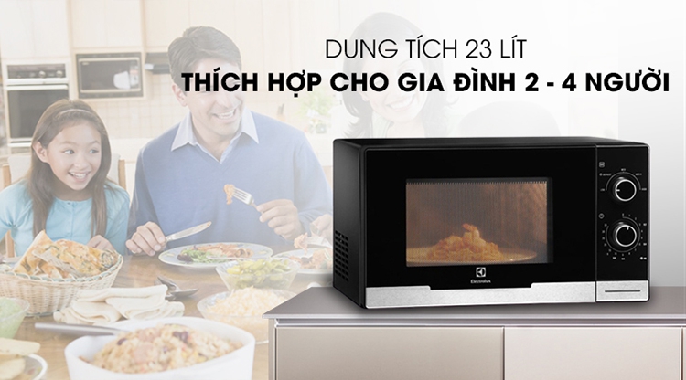 Lò Vi Sóng Electrolux EMM2308X (23 lít) 2