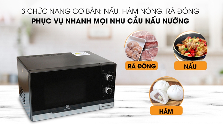Lò Vi Sóng Electrolux EMM2308X (23 lít) 4