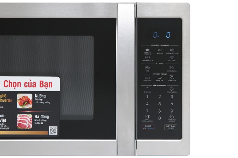 Lò Vi Sóng Điện Tử Có Nướng Sharp R-G52XVN-ST (25 Lít) 5
