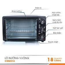 Lò Nướng Đa Năng Comet CM6516-18L