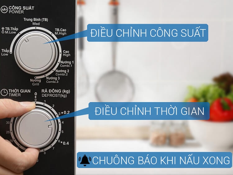Lò Vi Sóng Có Nướng Sharp R-G222VN-S 20 Lít