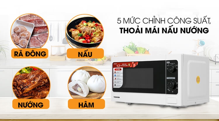 Lò Vi Sóng TOSHIBA ER-SM20(W1)VN 1